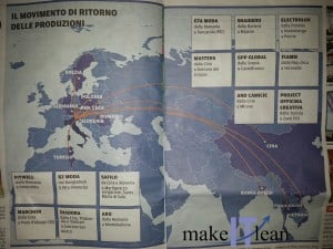 Mappa tratta da Il Messaggero Veneto