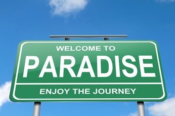 Concetto di paradiso