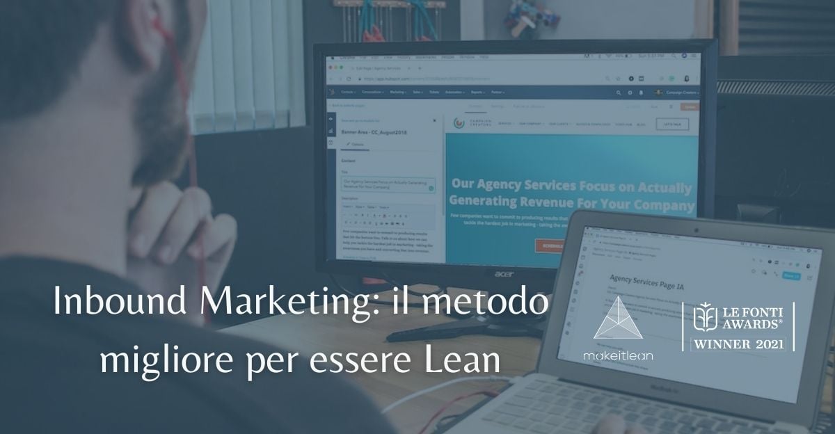 Inbound Marketing: il metodo migliore per essere Lean